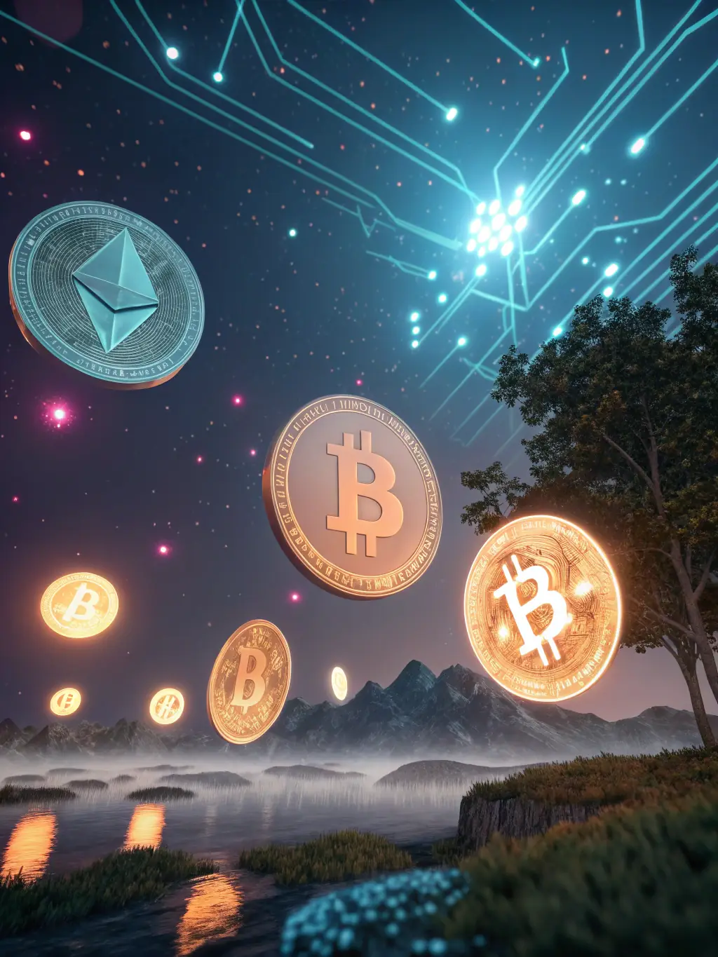 A guide cover showing various altcoins with the title 'Exploring Altcoins'.